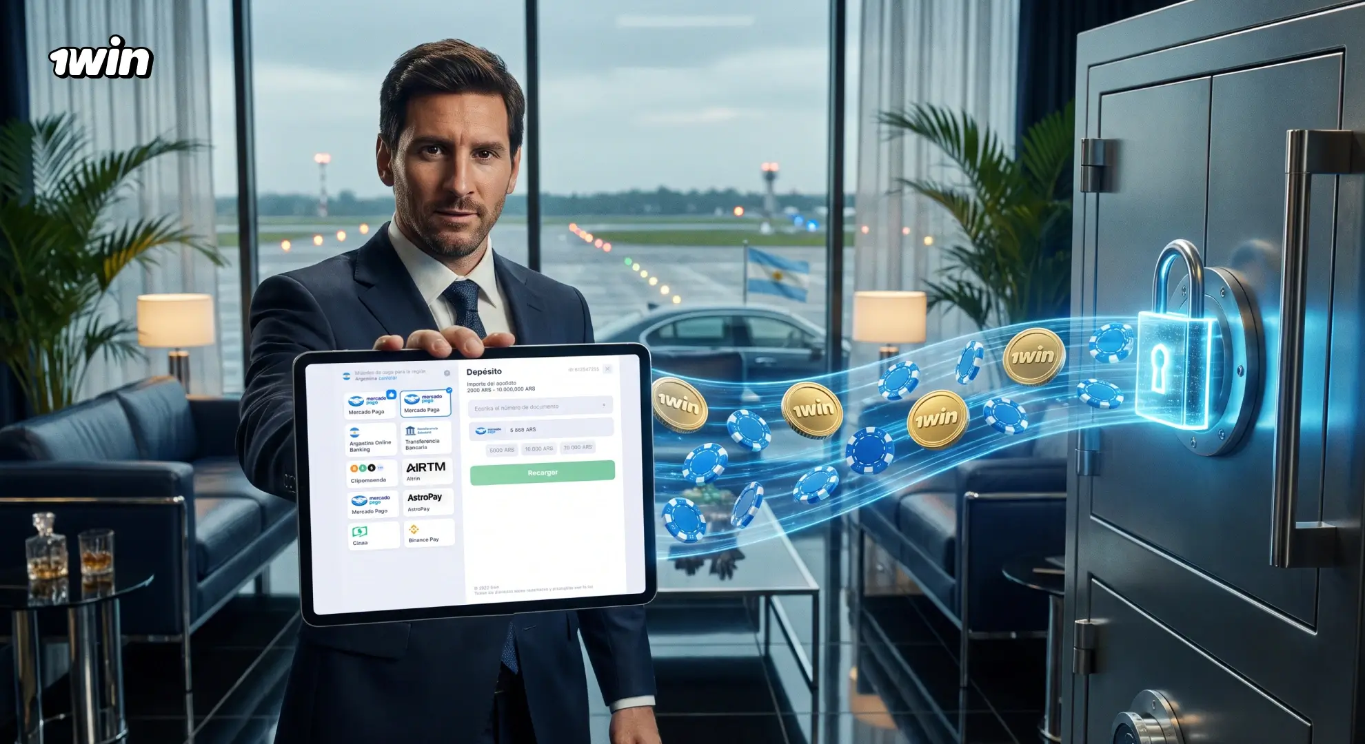 Criptomonedas en 1win Argentina